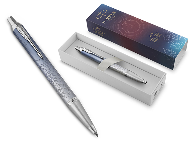 Ручка шариковая автоматическая PARKER "IM Special Edition Polar" 1,0мм, синяя, подарочная упаковка