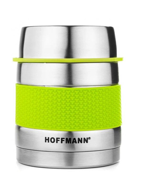 Термос ланч-бокс "HOFFMANN" HM21114, 1л. зеленый
