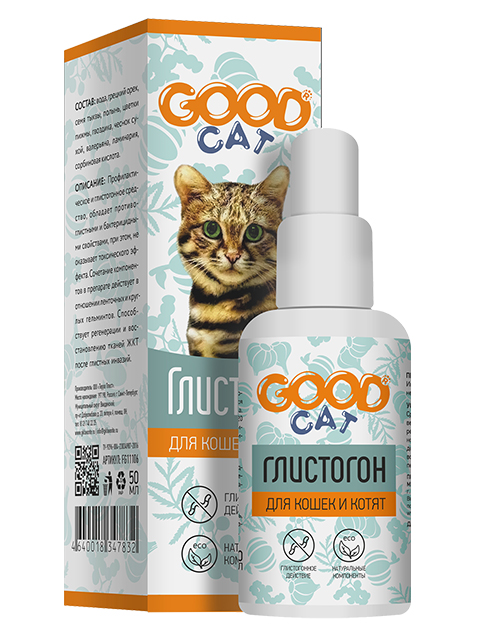 Good Cat Глистогон для кошек и котят 50мл