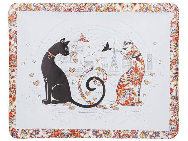 Коврик для раскатки теста 50х39см, силикон