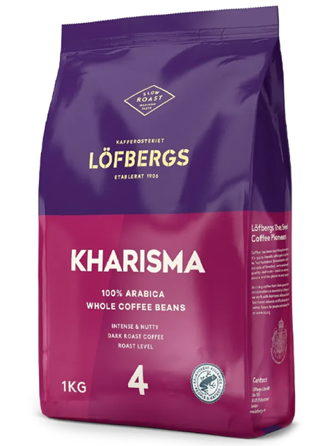 Кофе в зернах Lofbergs "Kharisma" 1000 г