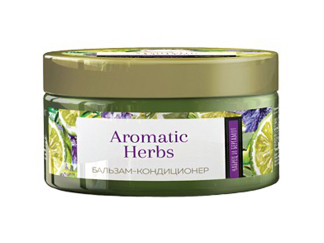 Бальзам-кондиционер Romax "Aromatic Herbs" чабрец и бергамот, 300г