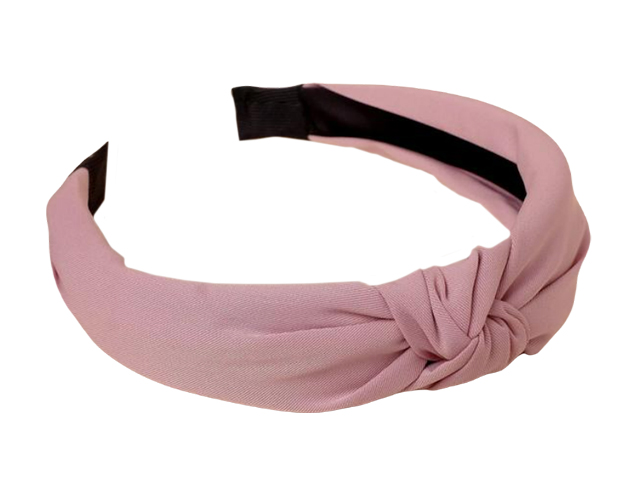 Ободок для волос "Кокетка" 3 см, розовый