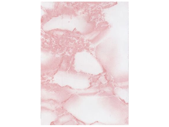 Пленка самоклеящаяся D&B 90см (мрамор бело-розовый) цена за метр (рулон 8м.)