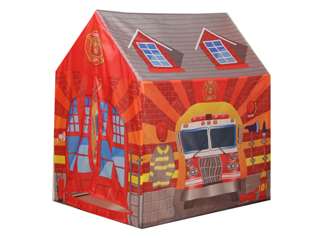 Игровая палатка "Дом Пожарная станция" 