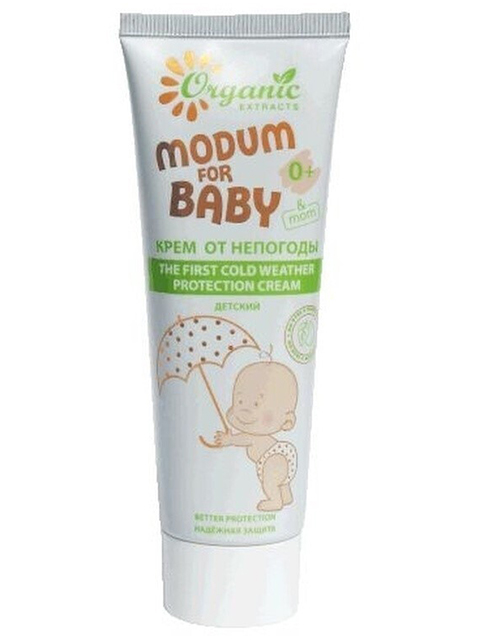 Крем детский Modum for baby "The first care cream" 0+ от непогоды 75мл 
