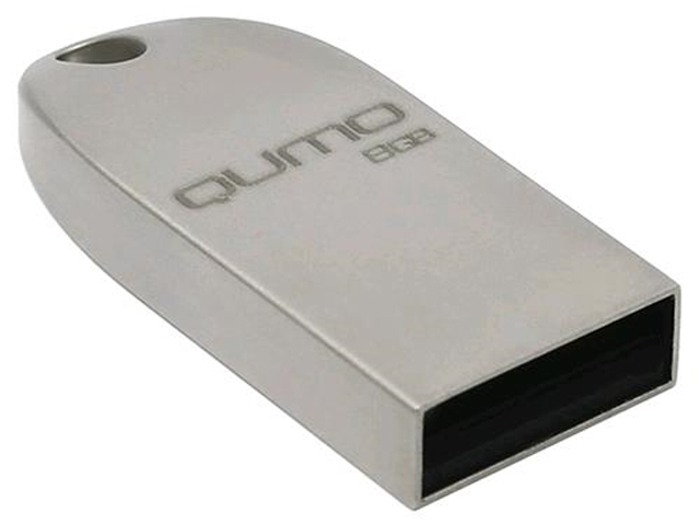 Флэш-диск QUMO Cosmos Silver 8 Gb