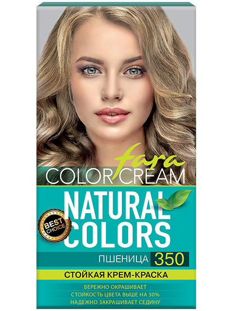 Крем-краска для волос Fara Colors 350 пшеница