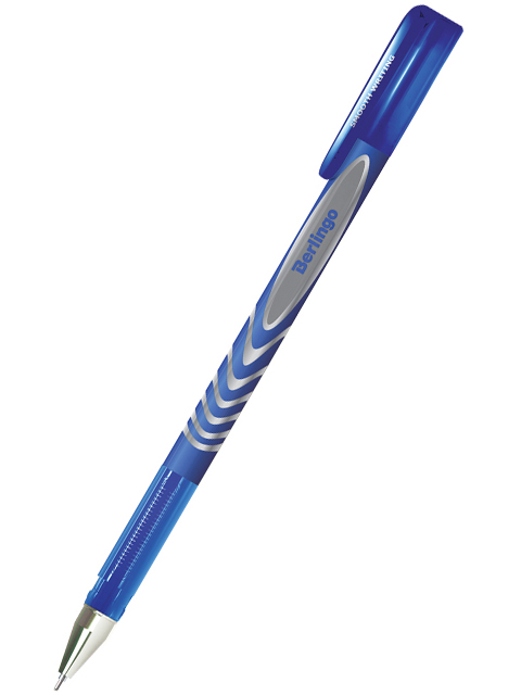 Ручка гелевая Berlingo "G-Line " 0,5 мм, игольчатый стержень, синяя