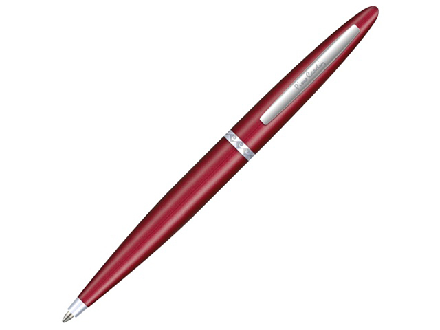 Ручка шариковая с поворотным механизмом Pierre Cardin "Capre" корпус красный, в подарочной упаковке