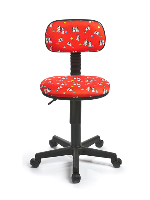 Кресло Стар GTS ткань Долматинцы (красный)