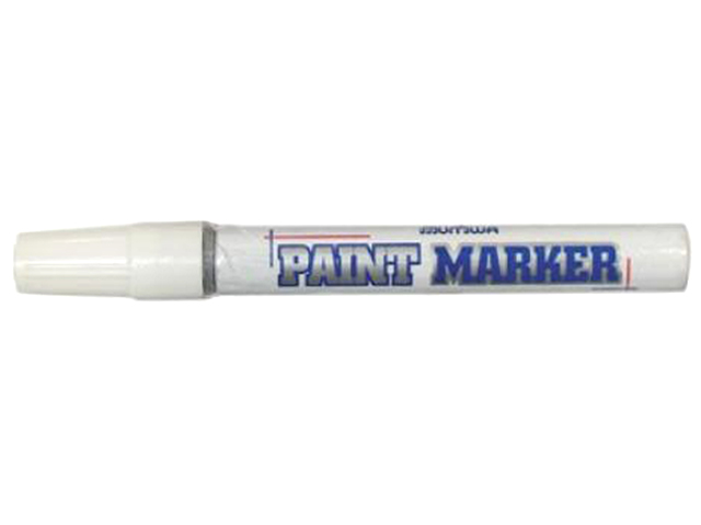 Маркер-краска MunHwa "PAINT", 2 мм, для всех видов поверхностей, серебро