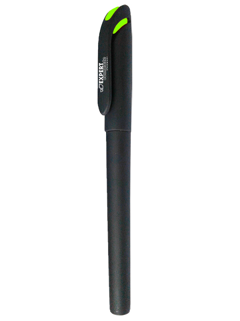 Ручка шариковая Expert "Complete AccentSoft-touch" 1,0 мм, салатовая вставка, корпус пластик, синяя