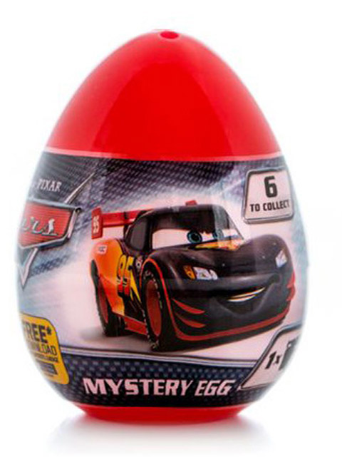 Игрушка-яйцо "Mystery Egg. Тачки" с фигуркой (1+1 в подарок)