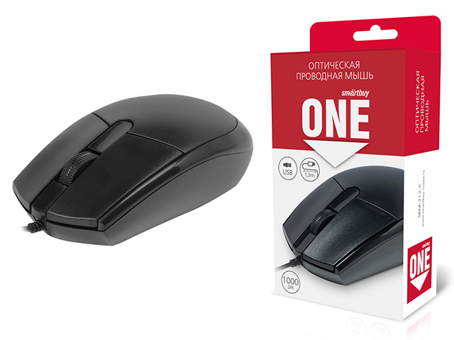 Мышь Smart Buy ONE 212-K черная