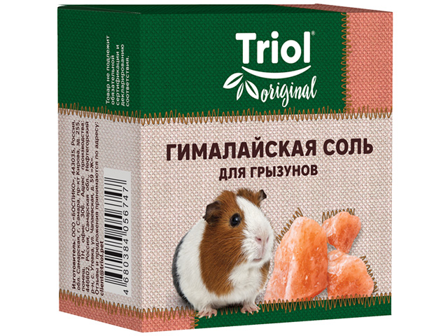 Лакомство для грызунов Гималайская соль 40г Triol Original