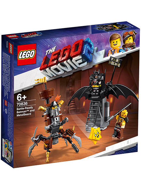 Игрушка LEGO "THE LEGO MOVIE 2" Боевой Бэтмен и Железная борода